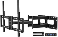 Full Motion Long Arm TV Wall Mount Bracket, Fits 75, 80, 85, 86, 98, 100 inch