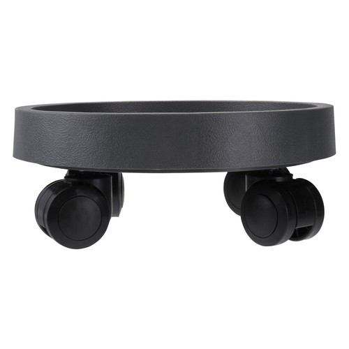 1pc Resin Flowerpot Tray Creative Gardening Pot Tray Flowerpot Plate Black - Bild 5 von 7