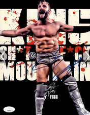 Bobby Fish Signed WWE NXT 8x10 Photo #3 JSA COA TNA AEW