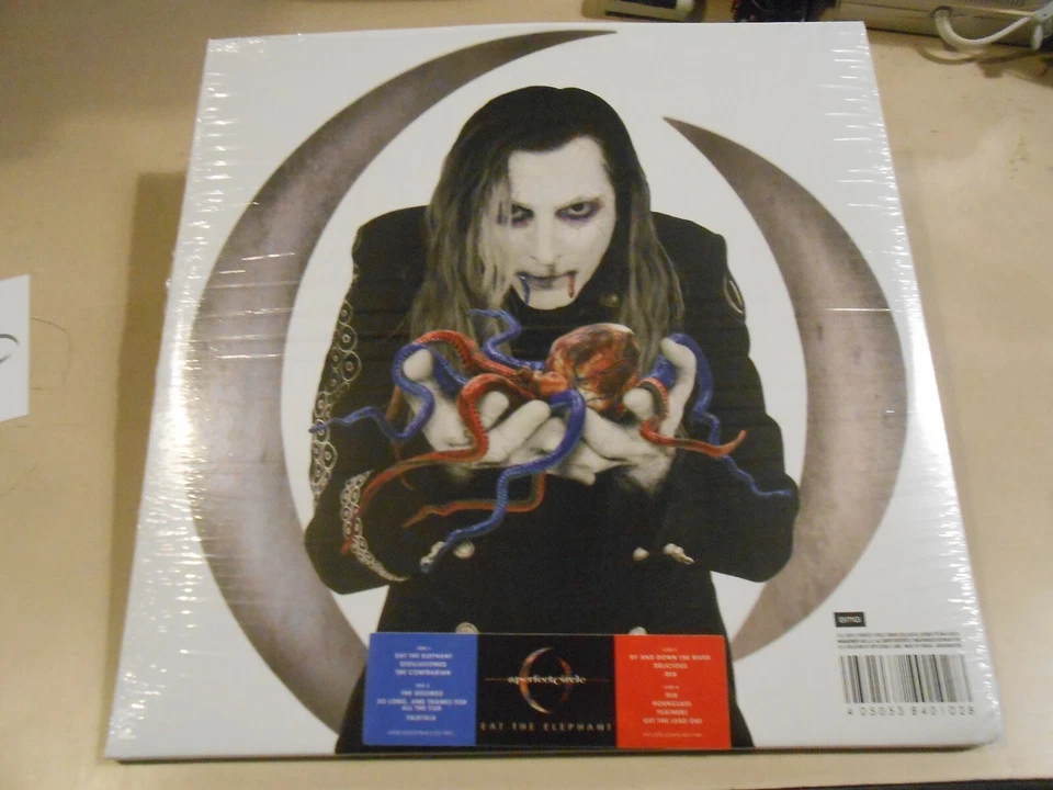 A Perfect Circle LP Eat The Elephant VINYL RECORD Set RED/BLUE Limited NEW TOOL - Image 2 of 4