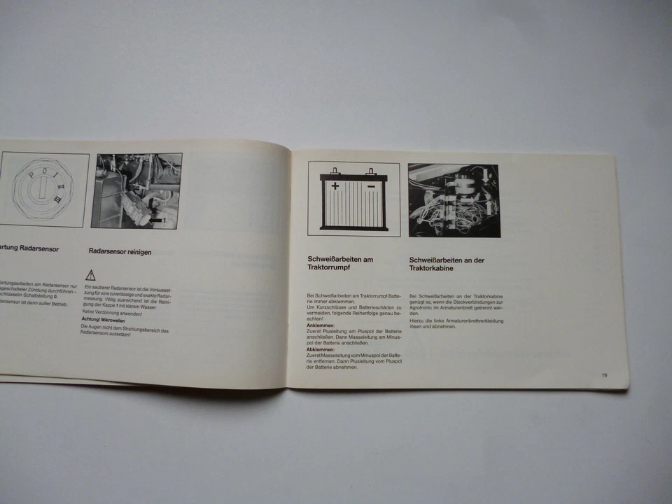 Deutz- Fahr- Agrotronic für Deutz-Fahr-Traktoren Orig. Betriebsanleitung 08.86 - Bild 4 von 4