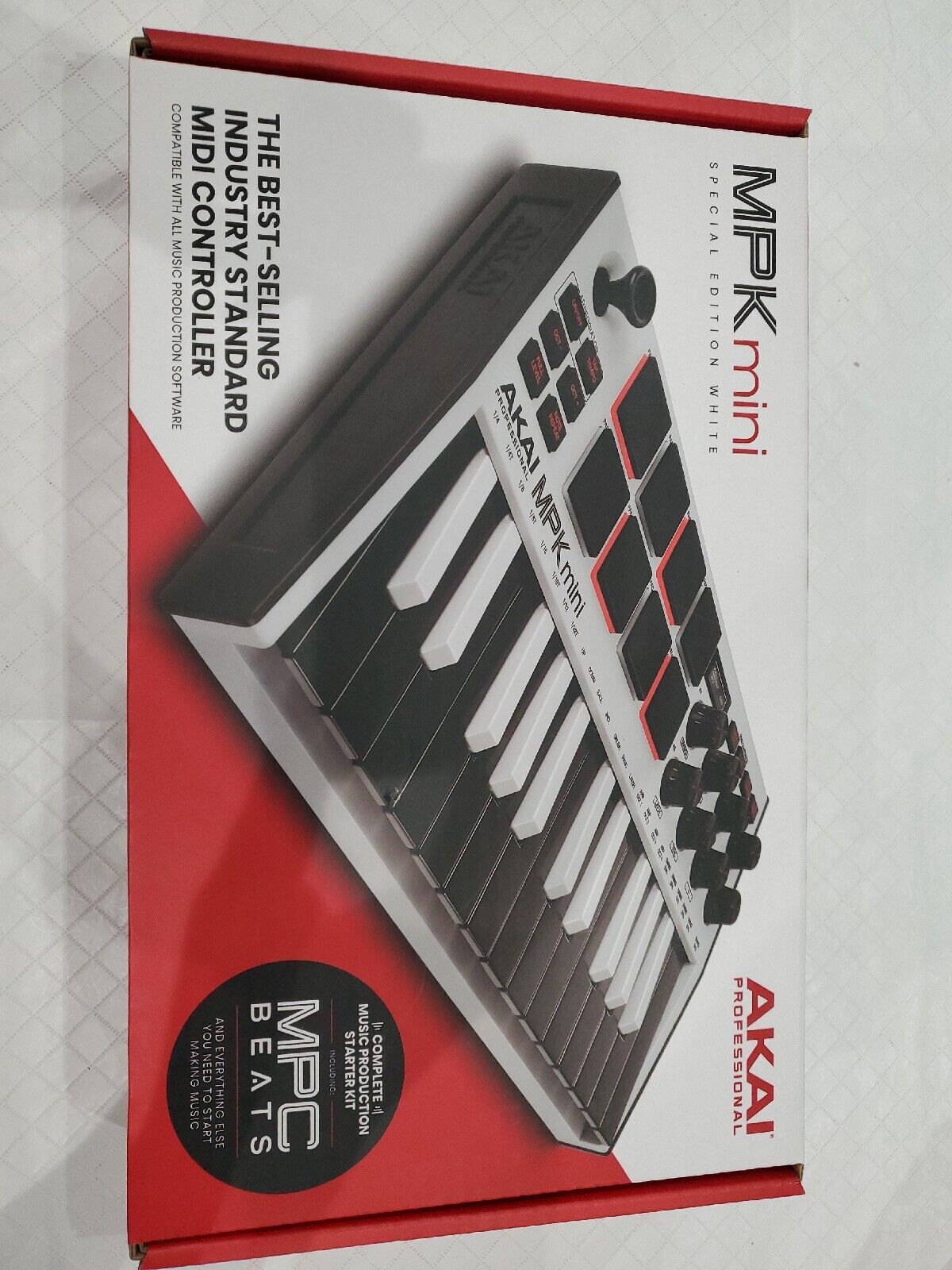 do an experiment Dated Transition Akai MPK Mini MK3 Keyboard and Pad Controller for sale online | eBay