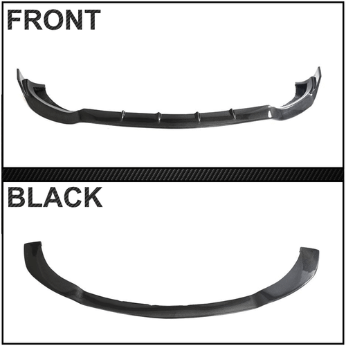 Fit For Benz W213 E63AMG 2021-2024 REAL CARBON Front Bumper Lip Spoiler Splitter - Picture 8 of 9