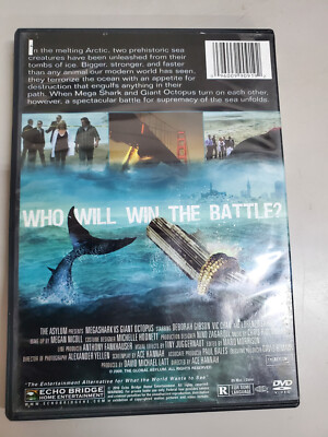 Mega Shark vs. Giant Octopus - Widescreen DVD Lorenzo Lamas