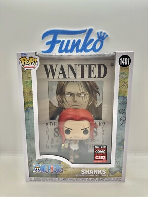Funko Pop! One Piece Shanks #1401 - Chicago Comic Con 2024 - Édition Limitée