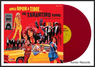Various  ''once upon a time....the tarantino sound'' 180g red Vinyl LP NEU 2025