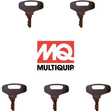 5 Multiquip / Whiteman ride on trowel Ignition Keys HTH HTX STH STX Series