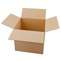 20 Faltkartons 1-Wellig 33,0 X 29,0 X 31,7Cm Versandkarton Faltschachtel - Braun