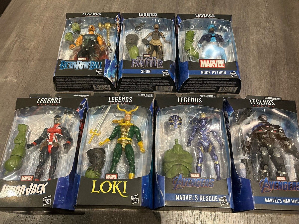 Marvel Legends Hasbro PROFESSOR HULK BAF WAVE • Complete Set Of 7