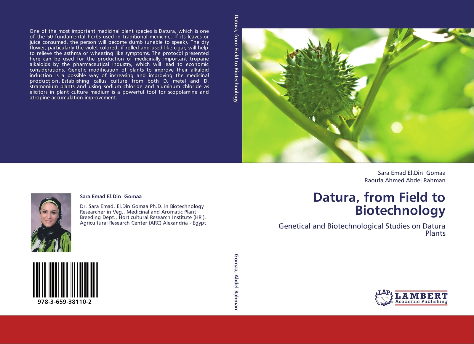 Thumbnail - Sara Emad El. Din Gomaa (u. A.) | Datura, From Field To Biotechnology