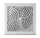 Air Vent Grill 190mm x 190mm with Shutter and Fly Screen TX2