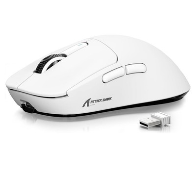 ATTACK SHARK X3 Lightweight Wireless Gaming Mouse with Tri-Mode 2.4G/USB-C Wired