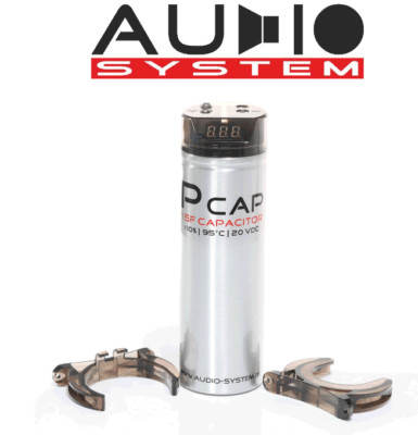 AUDIO SYSTEM P/CAP  1,5 Farad Röhre 1,5F Kondensator CAP