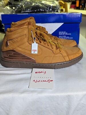 Nike Supreme x Zoom Air 94 Hi Wheat 2011 Size 9 New/DS 428927-778 KITH