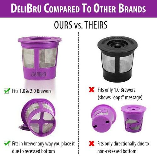 Reutilizables Para Cafeteras Keurig 2.0 
