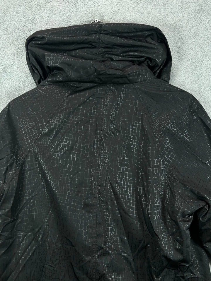 Dennis Basso женщин средний черный куртка выбитый змея рептилии кожи печать кнопка - Изображение 3 из 4