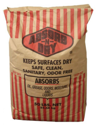 Balcones Oil Sorbent Absorbent, 50 lbs, 50 Bags Per Pallet