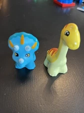 Lot LEGO Duplo Jurassic World 10879 Petting Zoo Replacement Figures 2 Dinosaurs