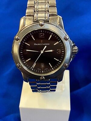 Maurice Lacroix Tiago Edelstahl Herrenuhr 38mm Quarz 69820