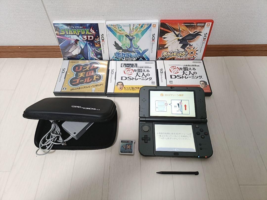 3DS Nintendo3Ds Ll Metallic Black 7 Software Japan | eBay 3DS Nintendo3Ds Ll Metallic Black 7 Software Japan | eBay