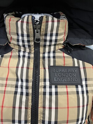 ジャケット・アウター Burberry's vintage Padded Coat NEW BURBERRY WOMENS NEWBATTLE REVERSIBLE VINTAGE CHECK DOWN PUFFER