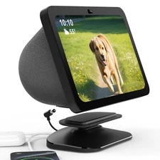 Magnetic Charger Table Stand Holder Compatible with Amazon Echo Show 8 3rd Gen
