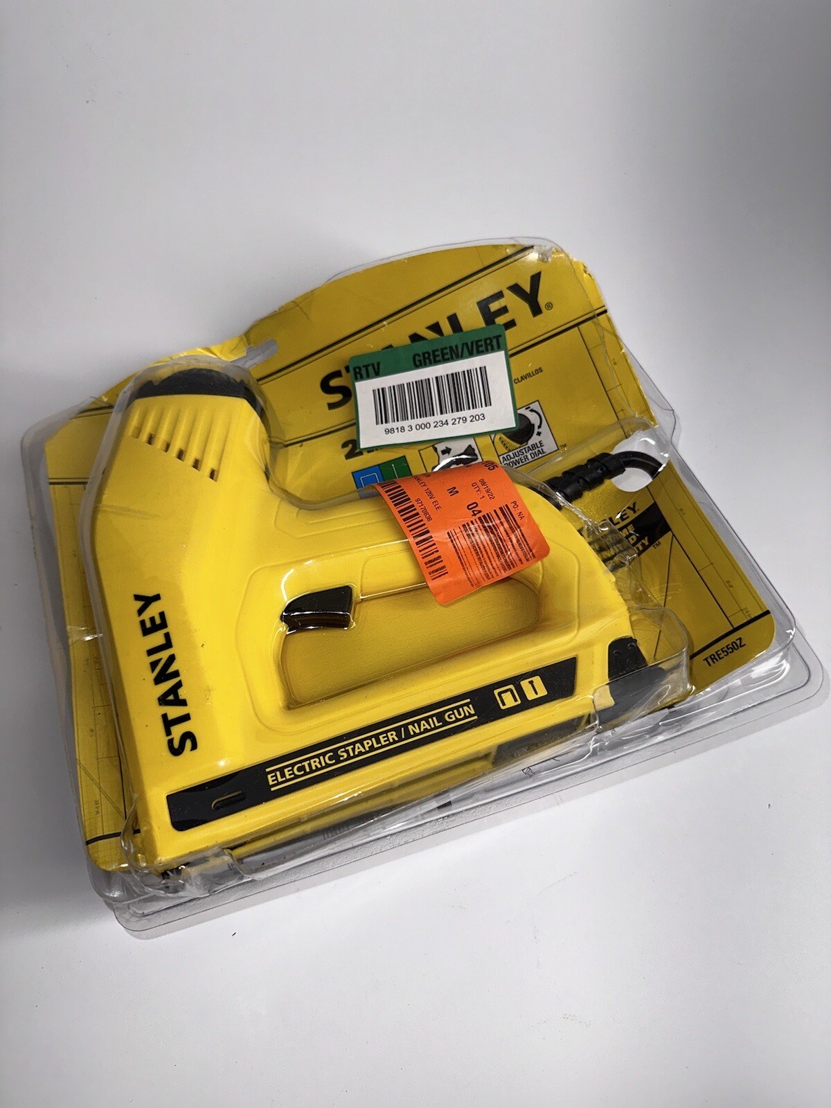 Stanley TRE550Z Staple And Brad Nail Gun Electric 682619 76174058581