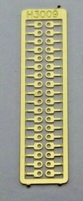 H3009 Lift Rings Eyelet Sets  HO Railroad Model  Etch Brass  36 eyelets/set  USA