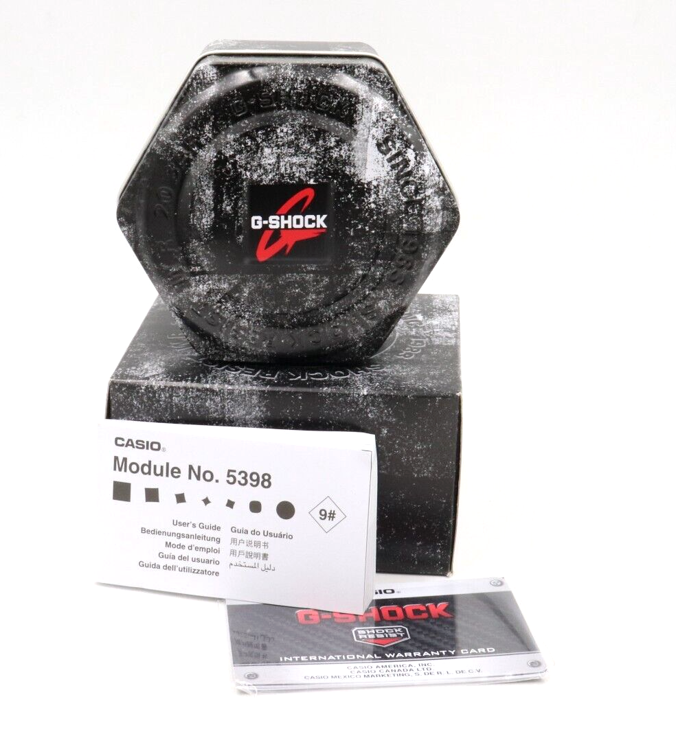 新品未使用　G-SHOCK 5398 JAブラック箱取説付き Casio 5398 G-shock Ga400 Mens Watch 52mm Analog-digital Black