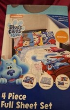 New Blues Clues four piece full sheet set