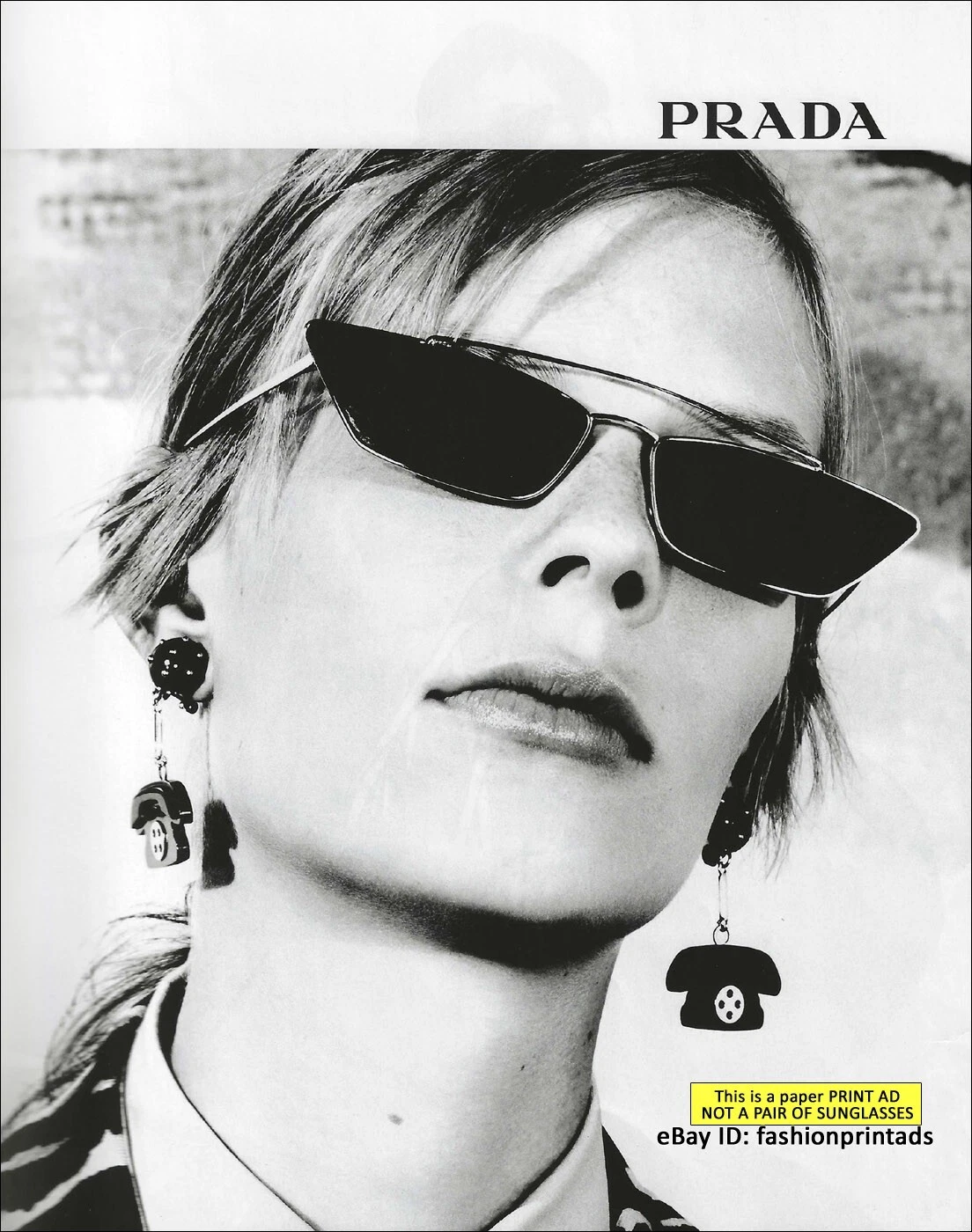 PRADA ANNUNCIO STAMPA 3 pagine primavera 2018 LEXI BOLING Gisele Fox SILKE VAN DAAL