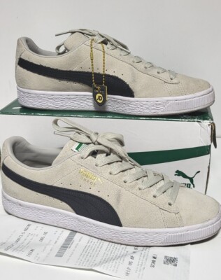 Puma Herren Suede Classic XXI Tumbled Grey Turnschuhe Sneaker Schuhe UK 7,5 sehr guter Zustand