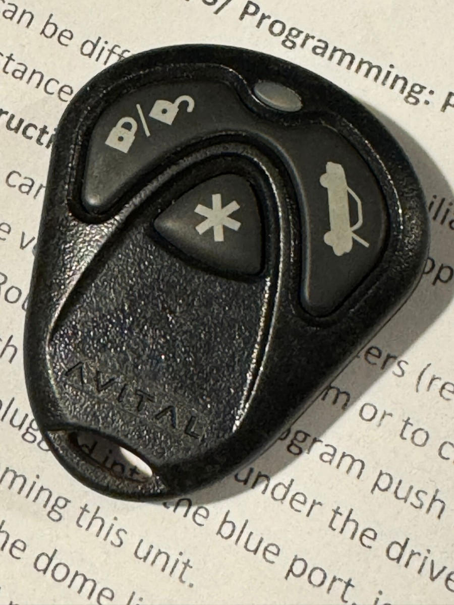 OEM EZSDEI474S keyless remote control car starter key fob Viper
