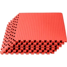 Martial Arts EVA Foam Mat 3/4 Inch Thick Interlocking Tiles Home Gym