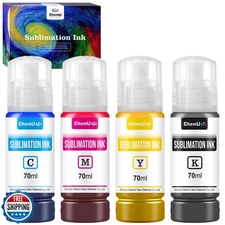 Sublimation Ink for Ecotank ET-2800 ET-2803 ET-2840 ET-4700 ET-4800 ET-2400 E