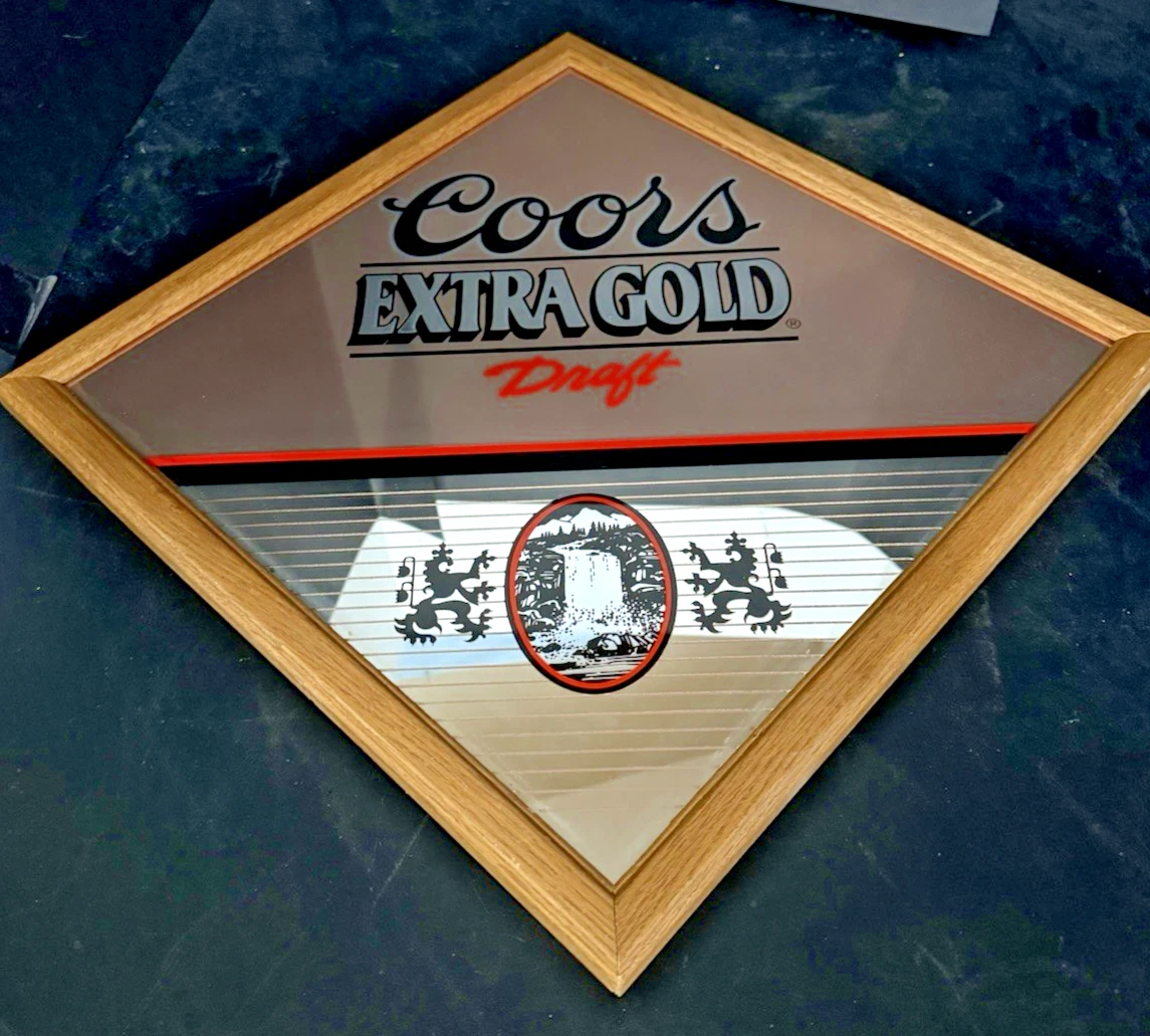 coors extra gold mirror products for sale | eBay
