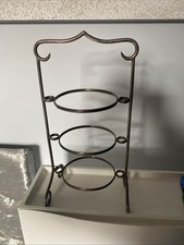 Image of Cake Stand Stainless Steel. 3 available. 