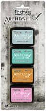 Tim Holtz Distress Archival Mini Ink Kit-Kit 4