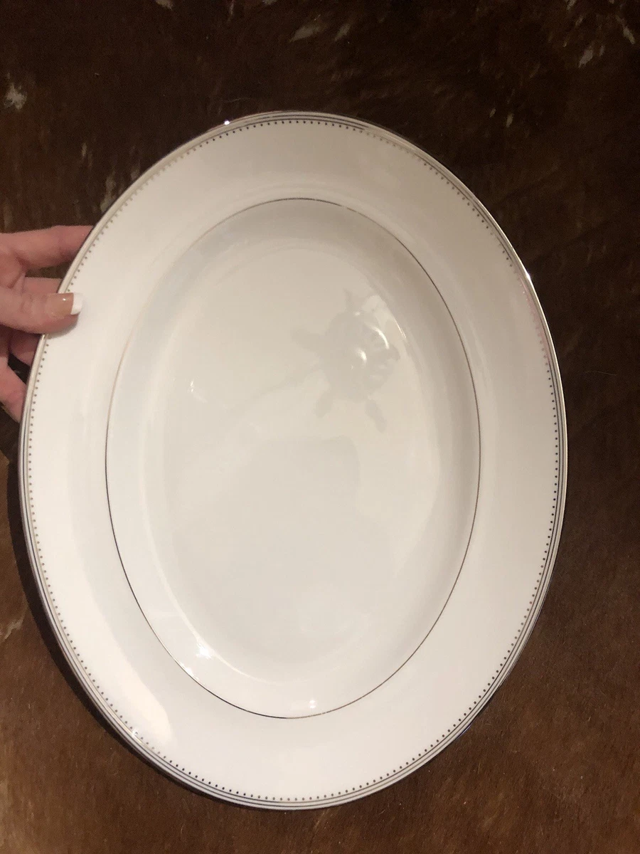 Plateau Oblong VERA WANG Pour Wedgwood Vesta - Neuf Sous Boîte D'origine