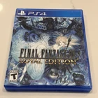 Final Fantasy XV Royal Edition (PS4, 2018) TESTED FREE SHIPPING