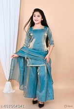 Ethnic kurta sharara set for new trending fashion for wedding festive and party