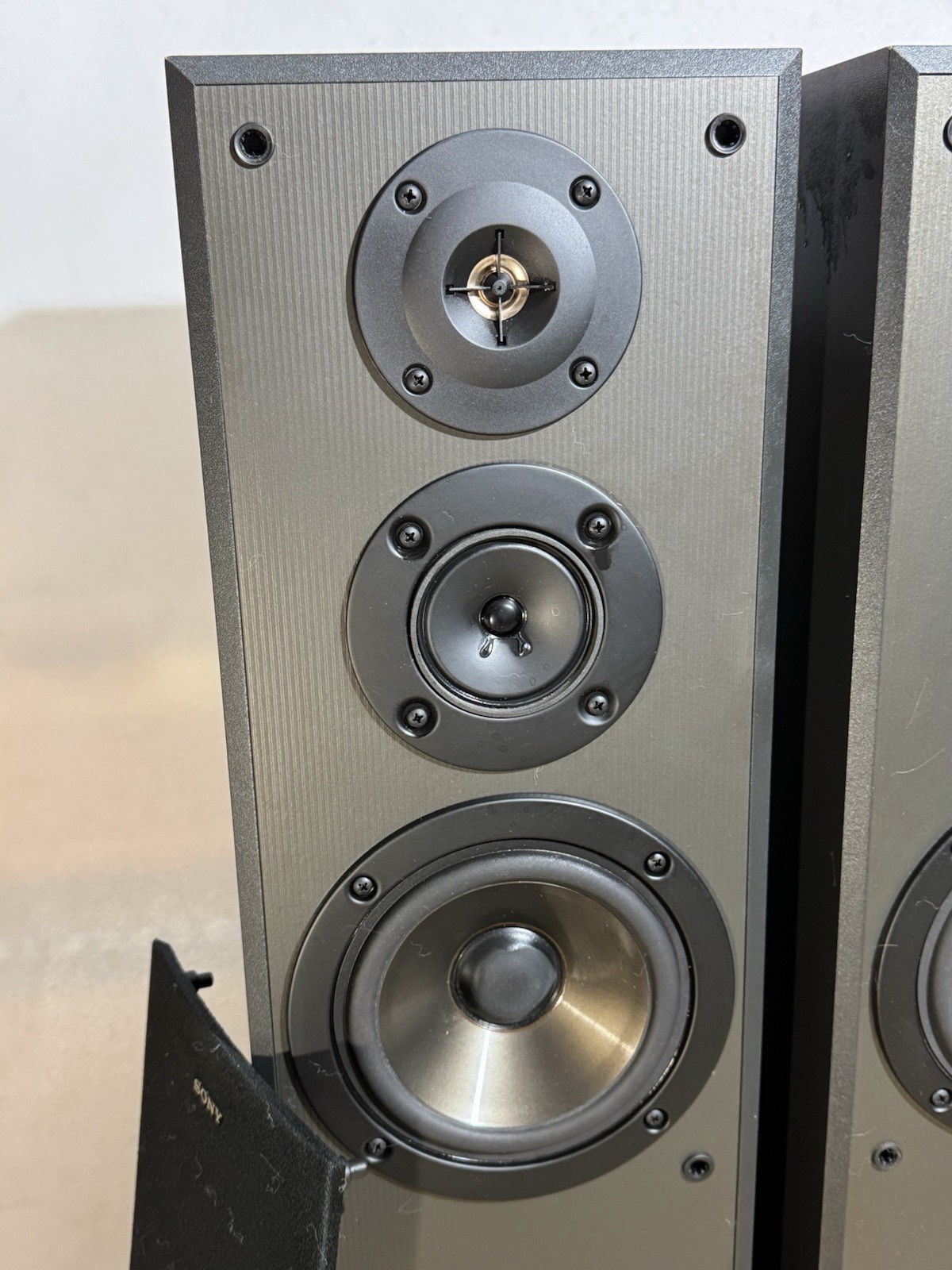 Sony SS-MF315 Tower Front Floor Home Theater Surround Sound System Speakers