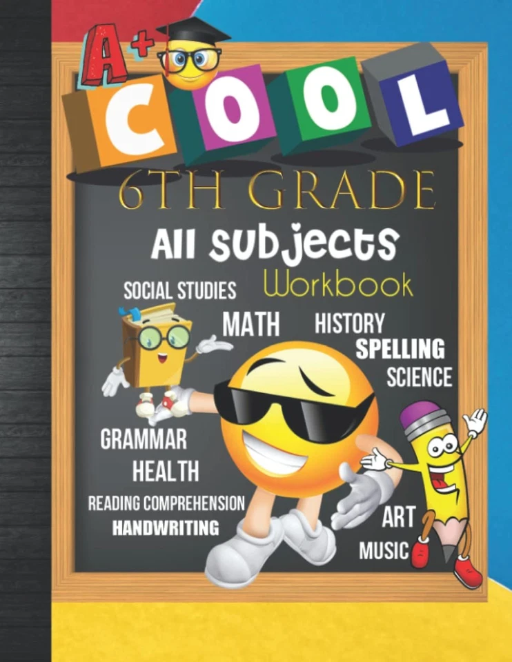 6th Grade All Subjects Workbook: 6 Homeschool All-In-One Curriculum... - Image 1 of 1