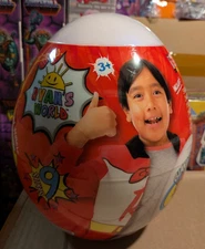 RYAN'S WORLD GIANT Mystery EGG - WHITE Series 9 (NEW)