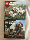 LEGO Star Wars The Razor Crest Microfighter (75321) & Boba Fett Starship (75344)
