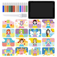 12 Colors Sand Painting Kits Educational Toys Sand Art Kits For Drawing Kids