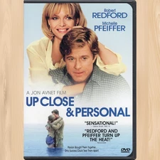 Robert Redford UP CLOSE & PERSONAL DVD Stockard Channing MICHELLE PFEIFFER  0930