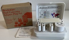 Brookstone Dual Converter Adapter Plug Travel Set