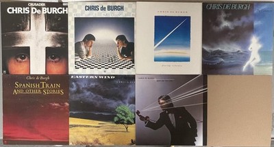 7x Chris De Burgh - LP Vinyl Sammlung - Zustand Gut / Sehr Gut