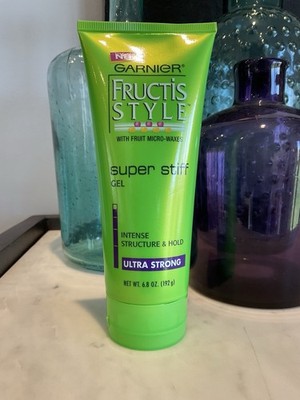 GARNIER Fructis Style Super Stiff Gel Ultra Strong Intense Structure Hold 6.8 oz